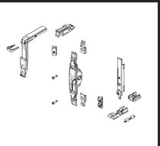MECCANISMO GIESSE CON MOVIMENTO MONODIREZIONALE ANTA A RIBALTA 04767000V
