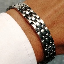 bracciale da uomo acciaio inox