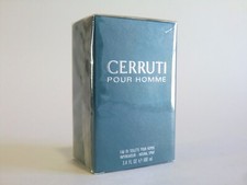 Cerruti Pour Homme di Nino Cerruti EDT Nat Spray 100 ml - 3,4 once nuovo con scatola sigillato IMBALLO ORIGINALE