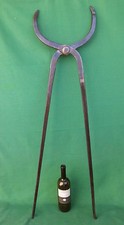 ANTICA GRANDE PINZA TENAGLIA DA FABBRO FUCINA FORGIA IN FERRO BATTUTO. N° 91D.
