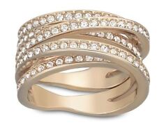 Anello a spirale Swarovski