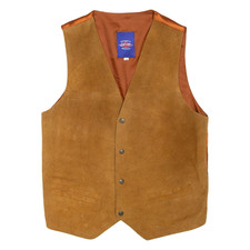 Giacca Uomo Gilet In Pelle