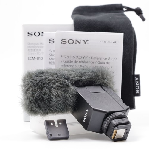 Microfono sony ecm b10 shotgun - microfono,