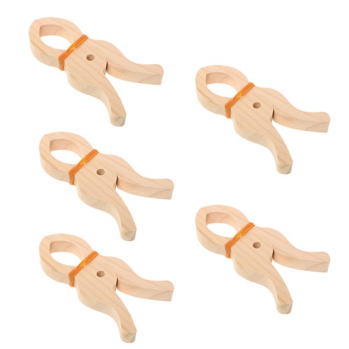 Pcs mollette in legno - 5,