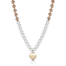 Collana ops donna acciaio - collana,