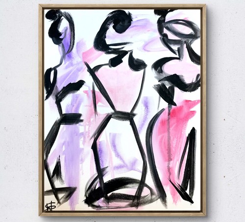 Quadro donna figurativo - quadro,
