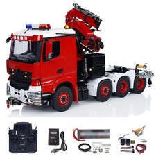 Gru idraulica 1/14 8x8 LESU RC camion RTR trattore auto modello PL18EV telecomando