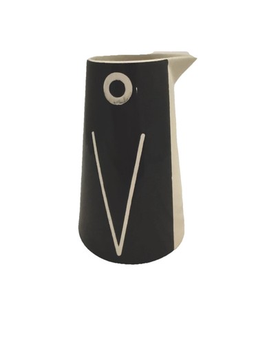 Brocca vaso pinguino ceramica