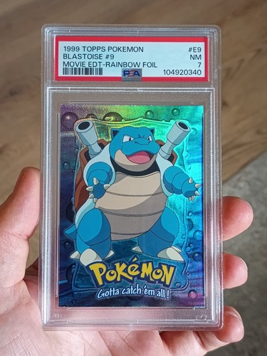Psa blastoise rainbow foil - blastoise,