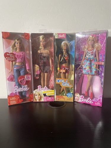 Lotto scatole barbie - lotto, 4