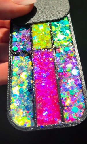 Glitter crema festival palette - glitter,