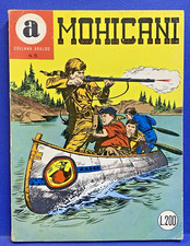 COLLANA ARALDO Prima serie 5 MOHICANI con inserto Mark ORIGINALE 1966 OTTIMO !!