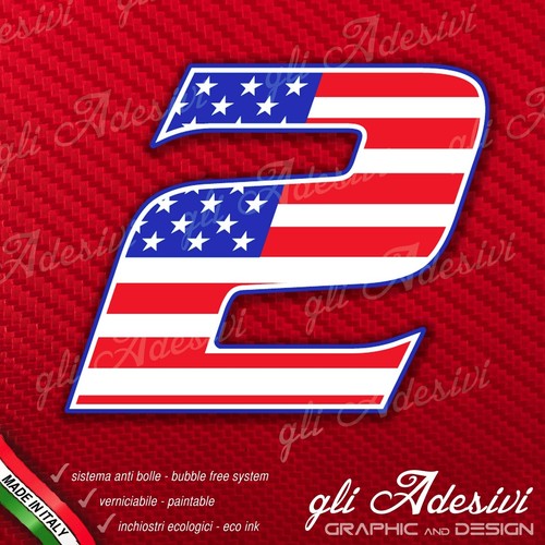 Adesivo stickers numero moto - stickers,