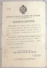 VV656-LOMB.VENETO-VENEZIA DIVIETO ESPORTAZIONE DI ARMI VERSO MOLDAVIA-VALACCHIA