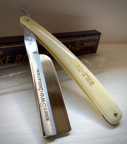 Nos gold tonbo rasoio dritto - gold,