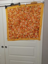 Sublime foulard  LYCIA en soie   scarf - 84 cm x 84 cm Vero Vintage Foto  C6