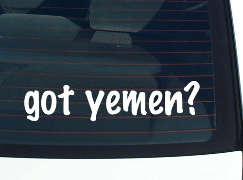 Got yemen decalcomania auto - decalcomania,