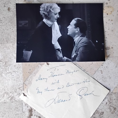 Foto carta firmata donald - firmata, cook