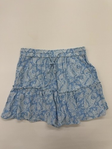 Minigonna zara blu paisley con - minigonna,