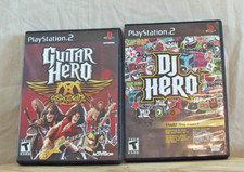 Ps2 - Dj Hero & Guitar Hero