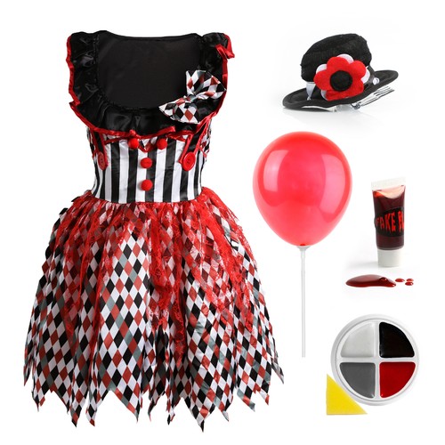 Donna killer clown vestito - clown,