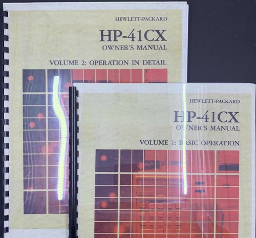 41cx manuali volume e 2 - volume,