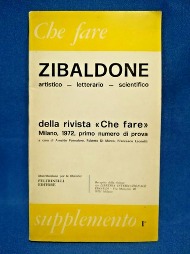 Zibaldone artistico letterario