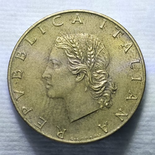 Italy 1957 lire coin - 1957,