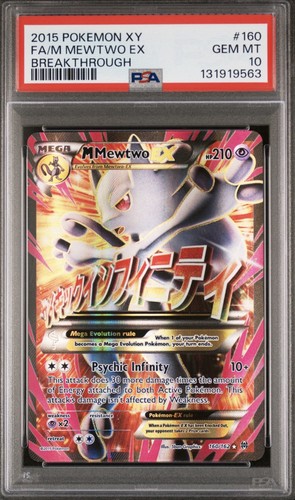 Psa mewtwo 160 xy - psa,