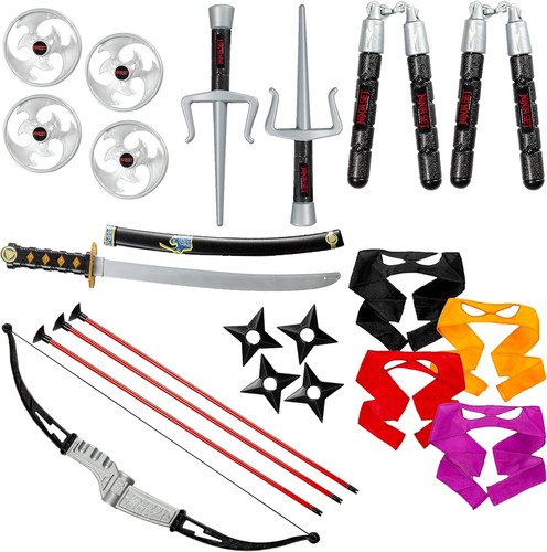 Set armi ninja katana - set,