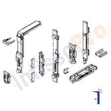 Meccanismo di chiusura anta