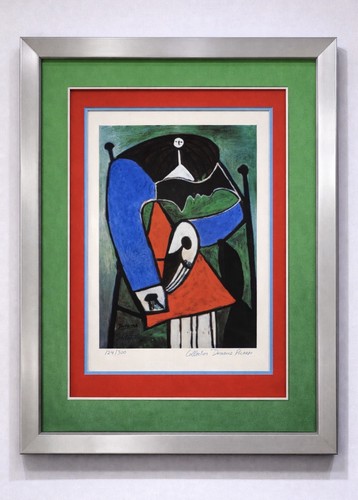 Picasso collezione femme au - picasso,
