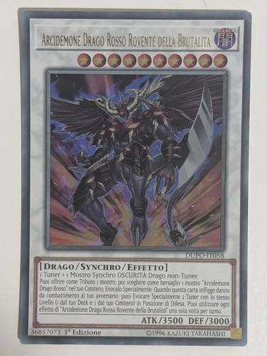 Arcidemone drago - yu-gi-oh!,