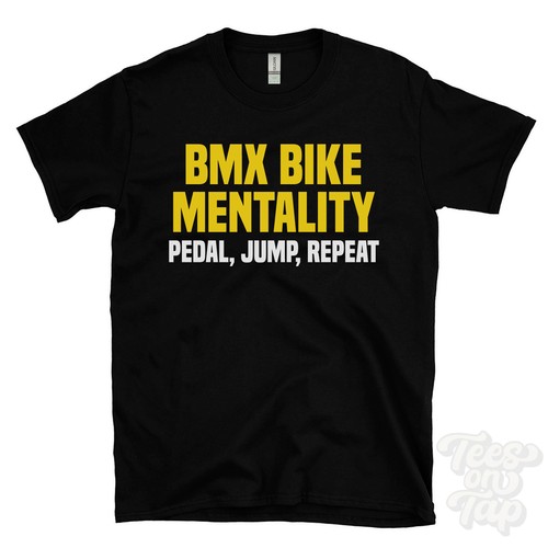 Maglietta bmx bike mentality - maglietta,