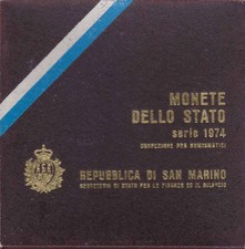 Monete lire R . S. Marino -