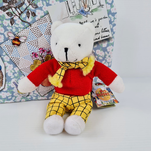 Rupert bear giocattolo morbido - rupert,