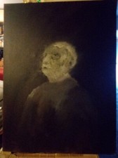 Dipinto olio su tela di Bruno