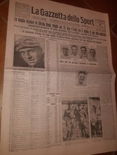 GAZZETTA DELLO SPORT 6/6/1927