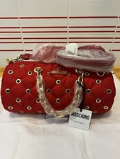Nylon Quilted Moschino Red