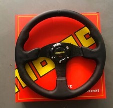 VOLANTE MOMO CORSE TUNING SPORTIVO UNIVERSALE DRIFTING RALLY 5 COLORAZIONI 350mm