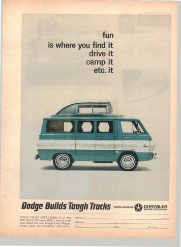 Pubblicità originale dodge - pubblicità,