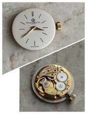 70s BAUME & MERCIER Cal. BM 775 VINTAGE WATCH MOVEMENT UHREN DIAL 20,5mm WORKING