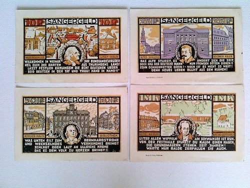 Banknoten notgeld weimar - banknoten,,