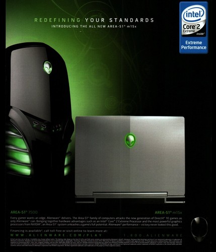 Alienware area m15x 7500 - area-51,