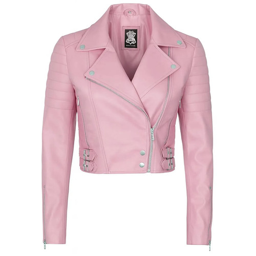 Giacca biker vita - , cintura