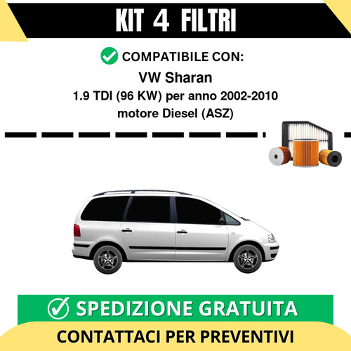 Kit filtri risparmio per vw - filtri,