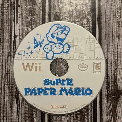 Super paper mario nintendo wii - super,