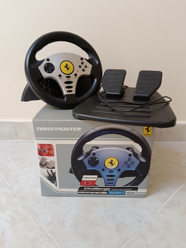 Volante ps2 thrustmaster - ps2,