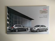 Depliant brochure Audi A6 e A6 Avant - 2008