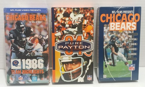 Chicago bears vhs lot pure - vhs,